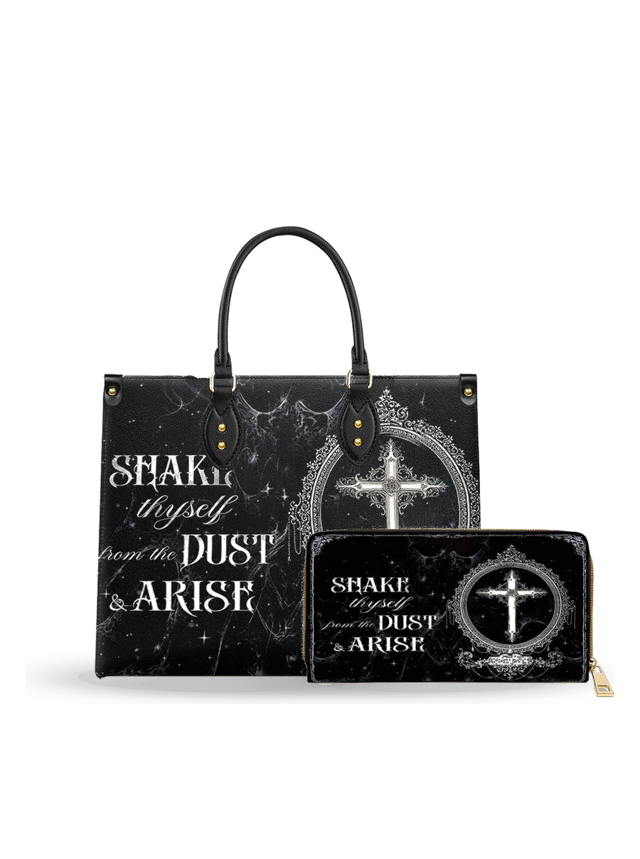 Arise From Ash leather bag and wallet bundle