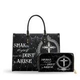 Arise From Ash leather bag and wallet bundle