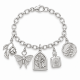 Gothistar Choose Your Botanical Afterlife Charm Bracelet