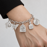 Gothistar Choose Your Botanical Afterlife Charm Bracelet