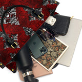 Crimson Sanctuary Leather Bag
