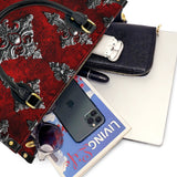 Crimson Sanctuary Leather Bag