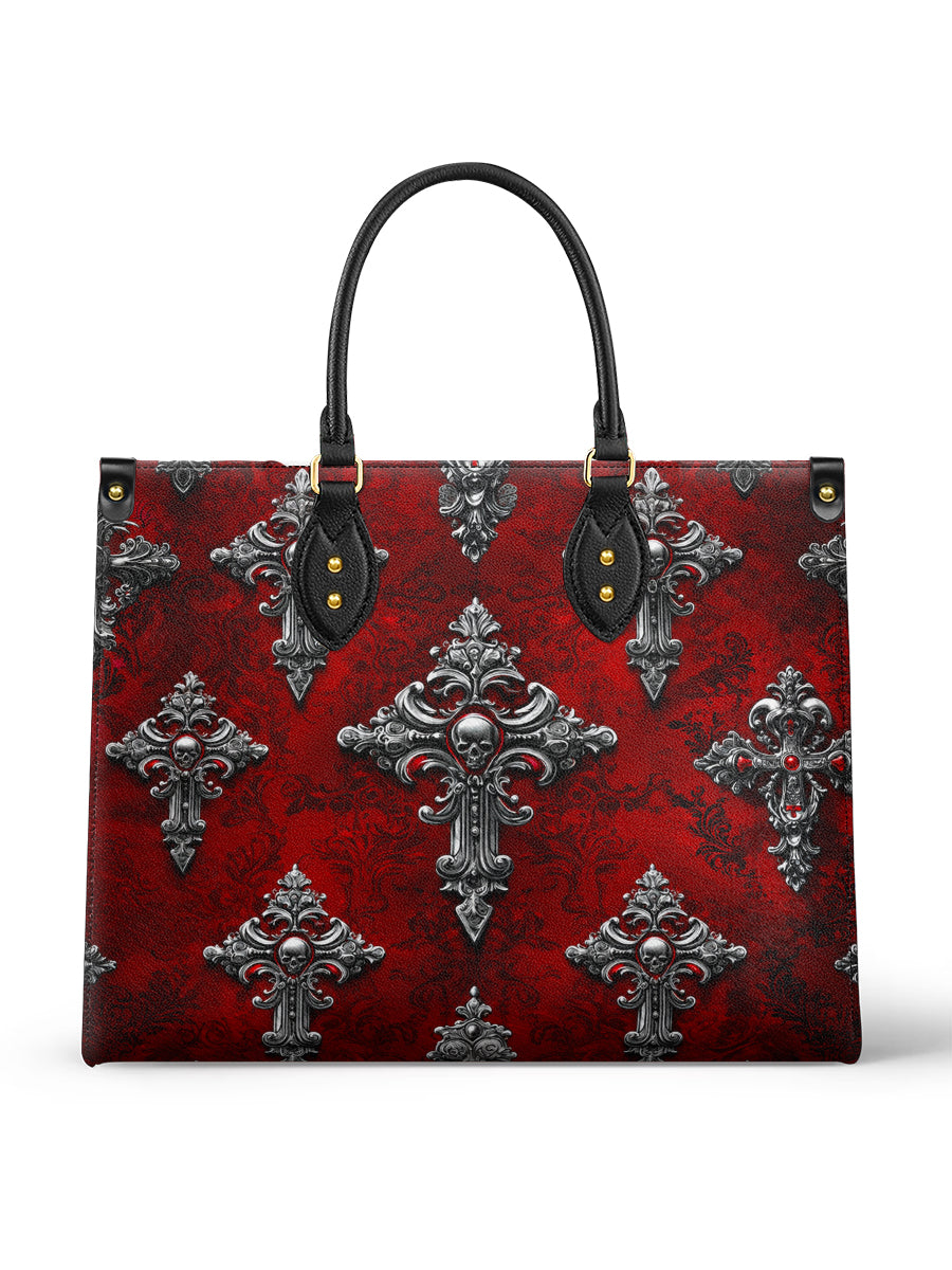 Crimson Sanctuary leather bag and wallet bundle