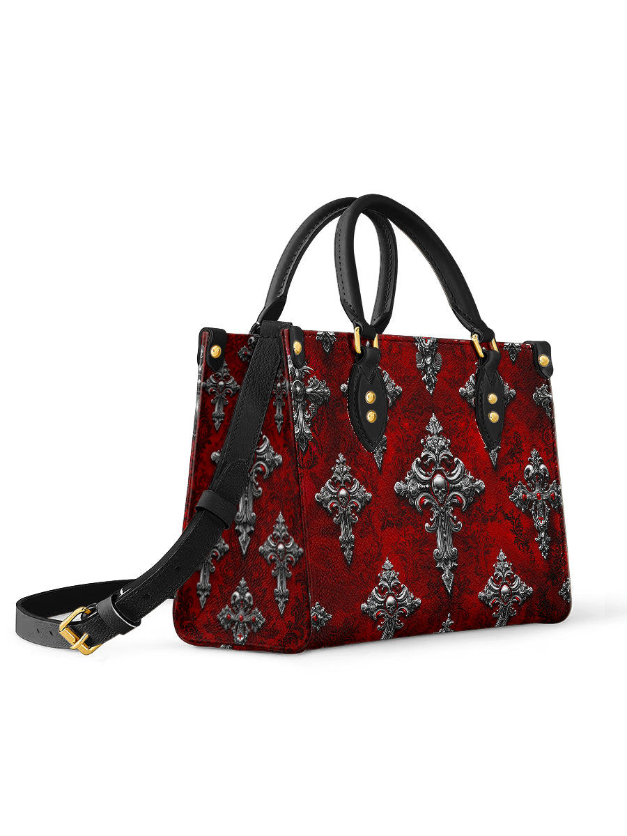Crimson Sanctuary leather bag and wallet bundle
