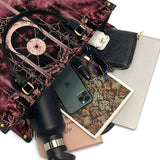 Ethereal Nightfall Leather Bag