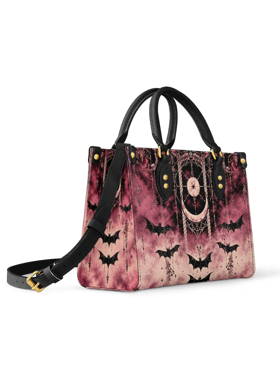Ethereal Nightfall leather bag and wallet bundle