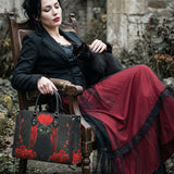 Gothistar Crimson Gaze Leather Bag