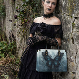 Gothistar Wings of Solace Leather Bag