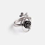 Gothistar Black Rose Thorn Ring - Product