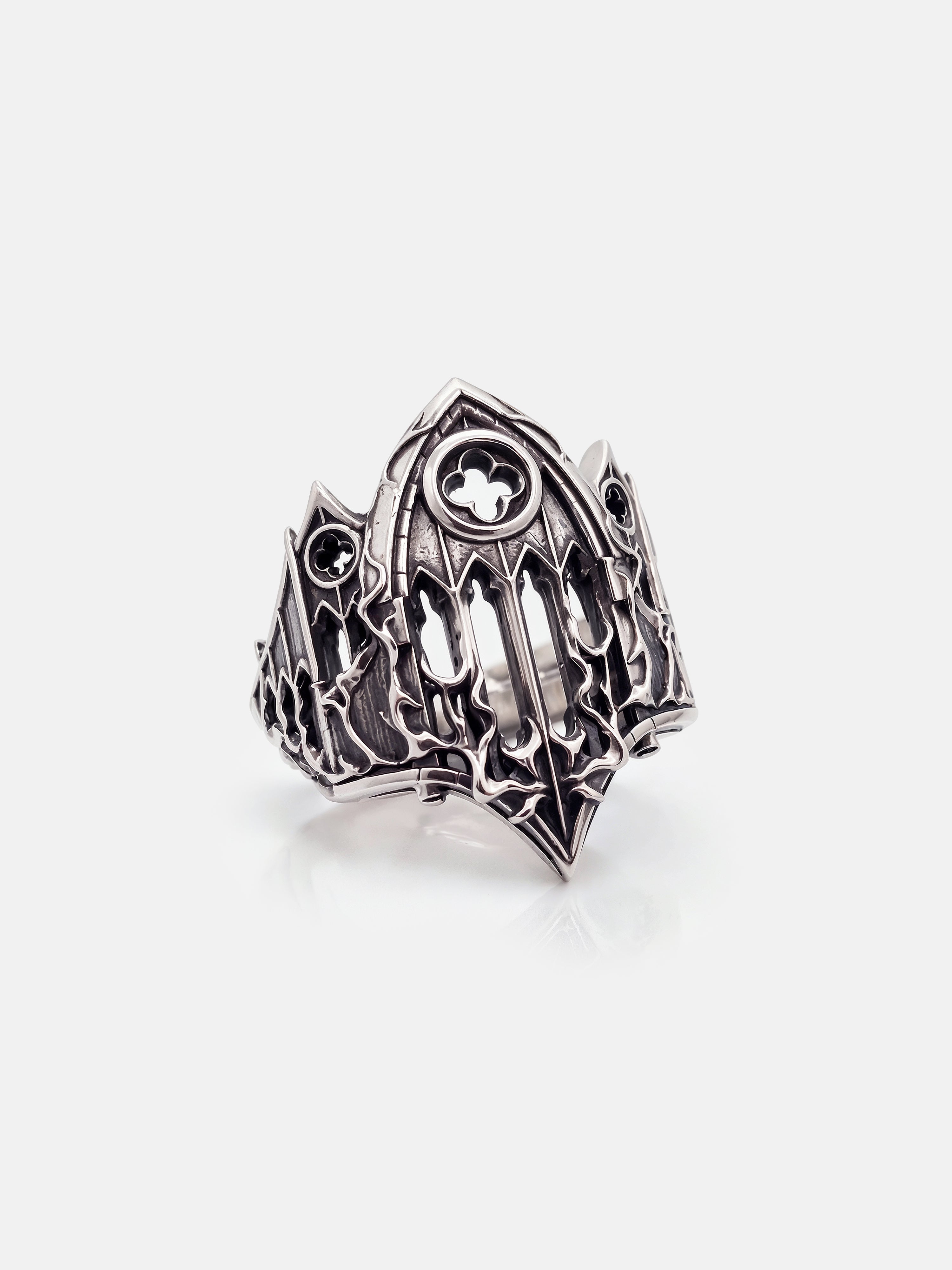 Gothistar Gothic Cathedral Statement Ring - Product