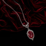 Gothistar Crimson Relic Pendant Necklace - Lifestyle