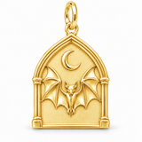 Gothistar Choose Your Nocturne Bat Cathedral Charm Bracelet