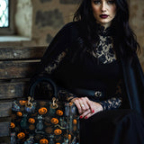 Gothistar Mooncats Mischief Lady Leather Bag