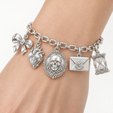 Gothistar Choose Your Memento Mori Lover Charm Bracelet