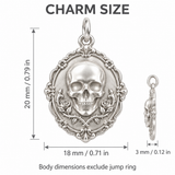 Gothistar Choose Your Memento Mori Lover Charm Bracelet