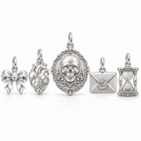 Gothistar Choose Your Memento Mori Lover Charm Bracelet