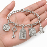 Gothistar Choose Your Midnight Reliquary Charm Bracelet