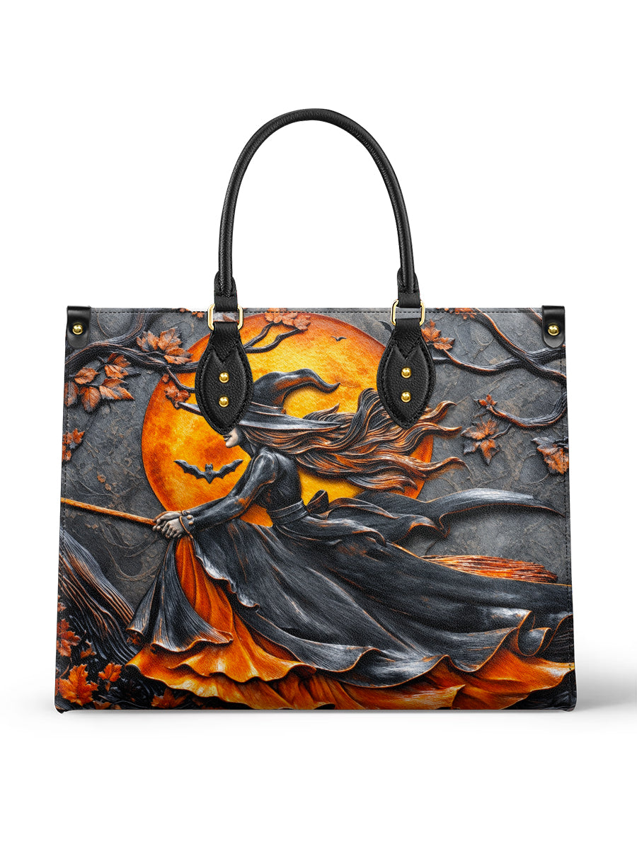 Moonlit Witch leather bag and wallet bundle