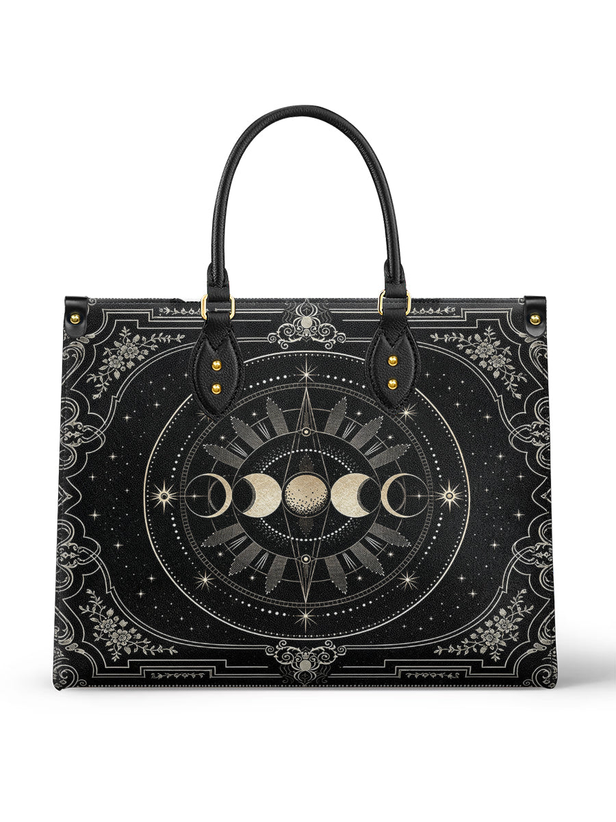 Mystic Tide leather bag and wallet bundle