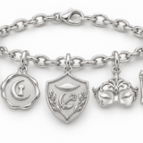 Gothistar Choose Your Secret Society Charm Bracelet