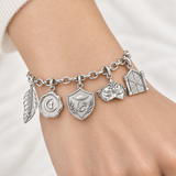 Gothistar Choose Your Secret Society Charm Bracelet