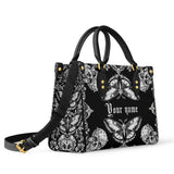 Shadowlace Bloom Personalized Leather Bag