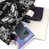 Shadowlace Bloom Personalized Leather Bag