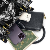 Shadowlace Bloom Personalized Leather Bag