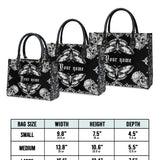 Shadowlace Bloom Personalized Leather Bag