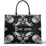 Shadowlace Bloom Personalized Leather Bag