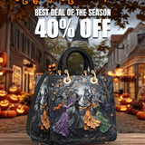 Gothistar Dancing Witches Lady Leather Bag