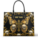 The Monarch Of The Damned Leather Bag
