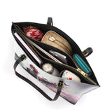 Gothistar Veil Of Grace Personalized Leather Tote Bag