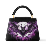 Gothistar Nocturna’s Embrace Personalized Leather Satchel Bag