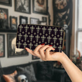 Gothistar Midnight Requiem Leather Wallet Purse