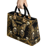 Gothistar The Monarch Of The Damned Personalized Lady Leather Bag