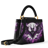 Gothistar Nocturna’s Embrace Personalized Leather Satchel Bag