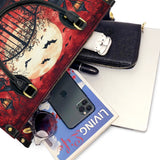 Gothistar Crimson Gate Leather Bag