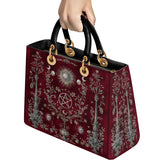 Gothistar Pentacle Bloom Lady Leather Bag