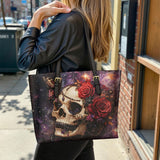 Gothistar Silken Shadows Leather Tote Bag