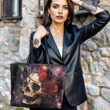 Gothistar Silken Shadows Leather Tote Bag