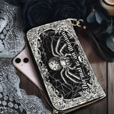 Gothistar Web Of The Unseen Leather Wallet Purse
