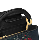Gothistar Shadowed Grace Leather Satchel Bag