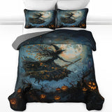 Gothistar All Season Quilt 3-Piece Set Charmed Nightfall