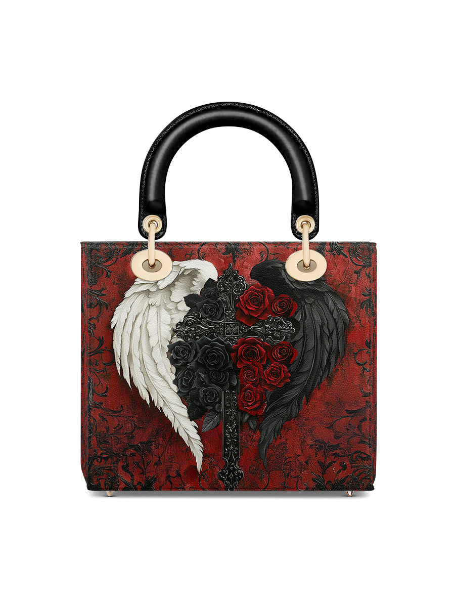 Gothistar Wings Of Fate Lady Leather Bag