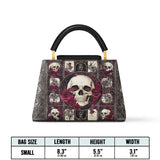 Gothistar Skull Reverie Leather Satchel Bag