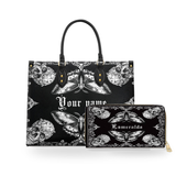 Shadowlace Bloom leather bag and wallet bundle