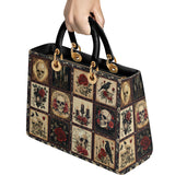 Gothistar Victorian Skull Lady Leather Bag