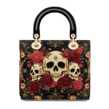 Gothistar Floralis Mortem Lady Leather Bag