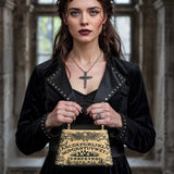 Gothistar The Summoner – Ouija Board Leather Satchel Bag